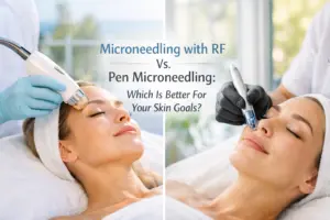 microneedling with rf, pen microneedling
